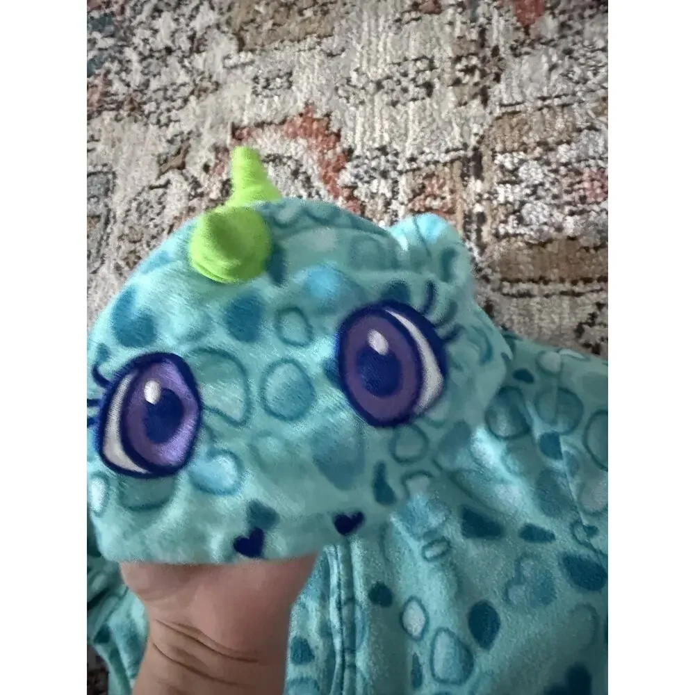 Cat & Jack Narwhal Pajama Youth‎ 7 8 Hooded Unicorn Costume Kids Pajamas